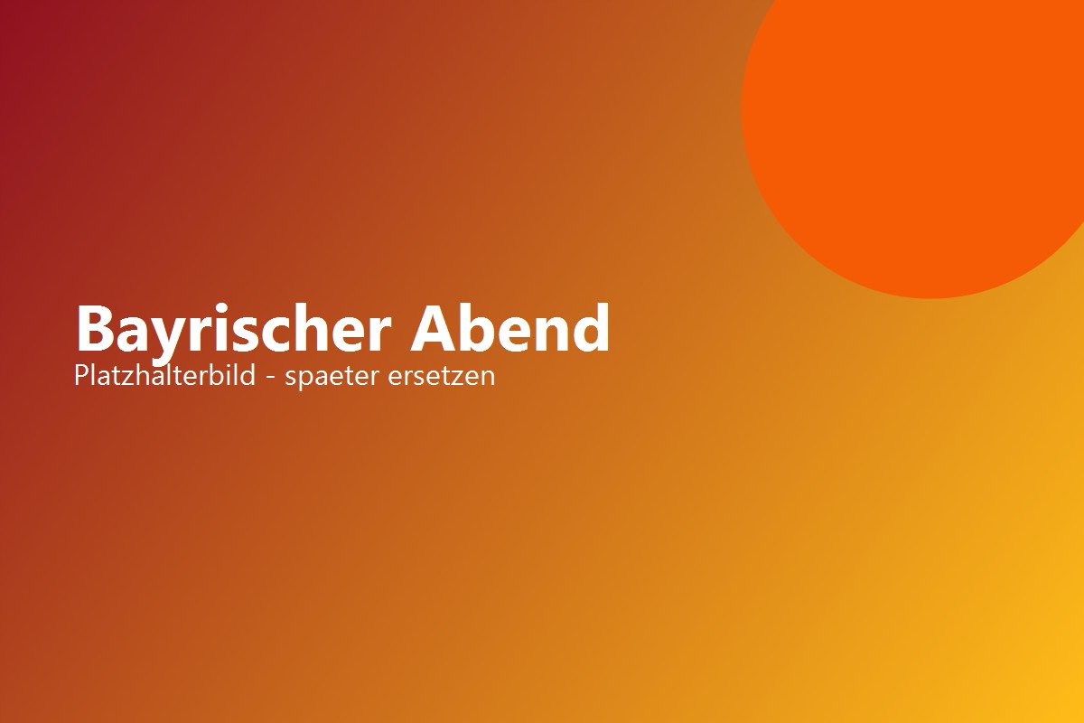 Bayrischer Abend